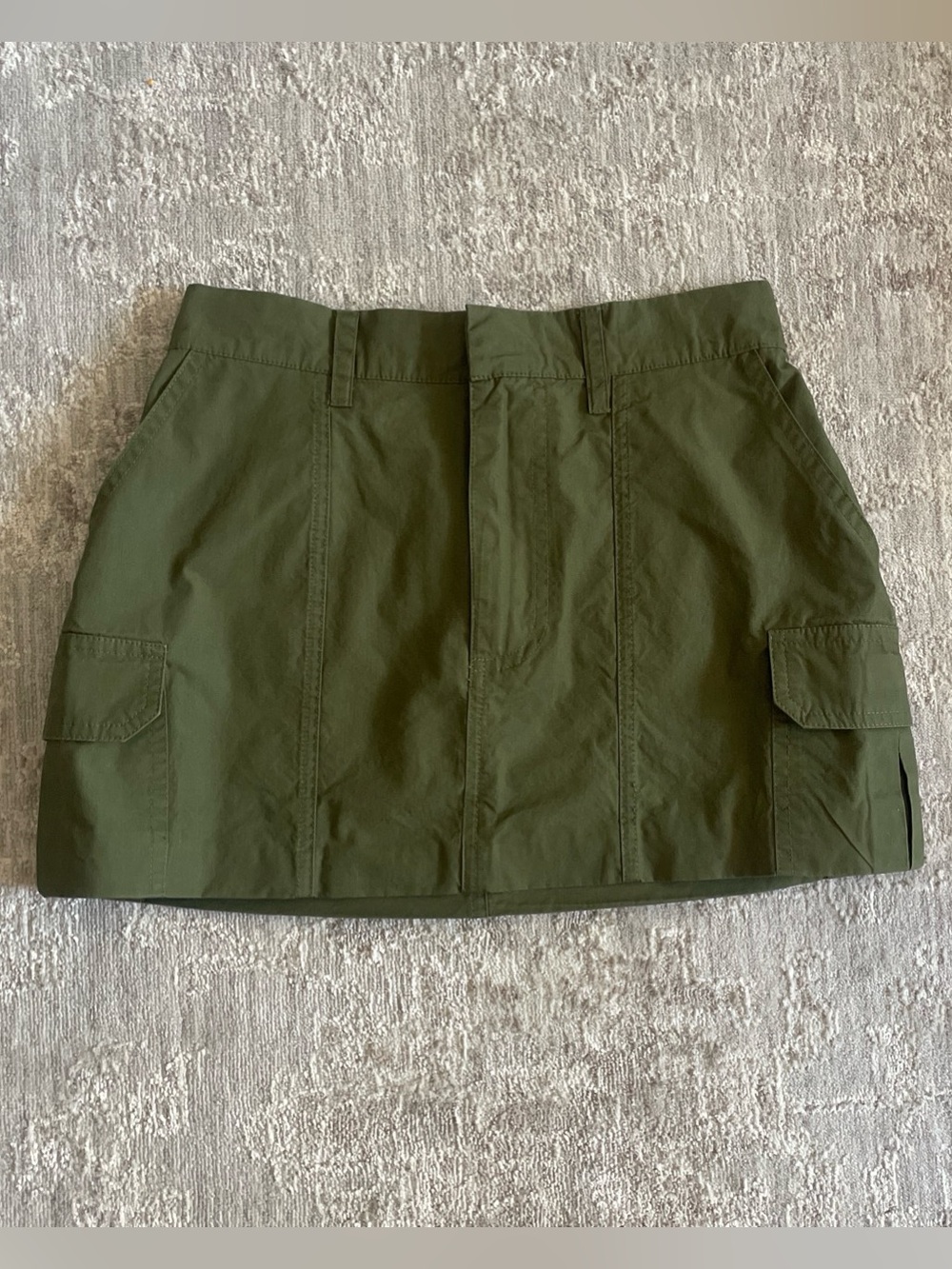 Cotton On Olive Utility Mini Skirt